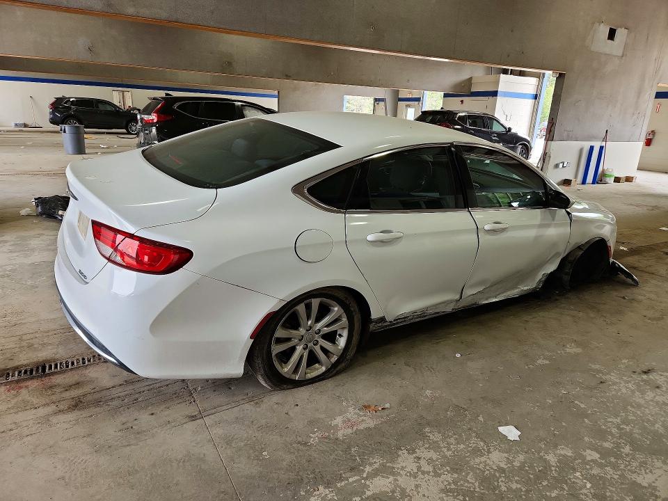 2015 Chrysler 200 VIN 1C3CCCAB1FN691545 COPART salvage auction — FRONT END, Va - Cert Of Title - Salvage, sold $500 on 2026-07-10 (photo 3)