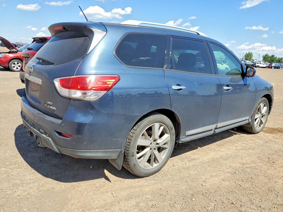 2014 Nissan VIN 5N1AR2MM5EC648521 COPART salvage auction — MINOR DENT/SCRATCHES, Ab - Bos - Active, sold $300 on 2026-07-03 (photo 3)