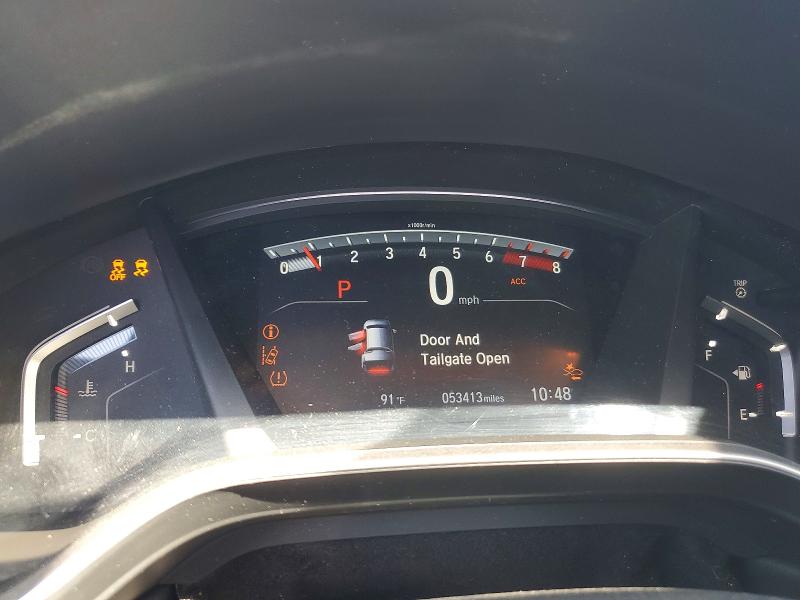 2019 Honda VIN 7FARW1H5XKE039232 COPART salvage auction — REAR END, Ms - Cert Of Title-Salvaged, sold $10,500 on 2026-07-17 (photo 9)
