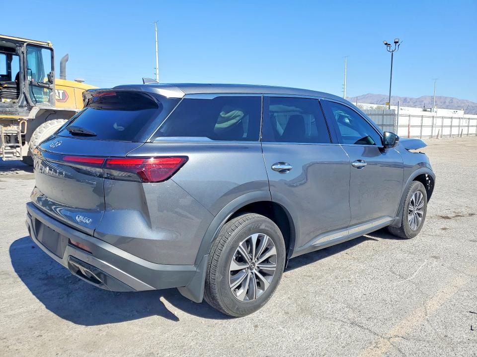 2024 Infiniti Qx60 VIN 5N1DL1ES8RC336334 COPART salvage auction — FRONT END, Nv - Salvage Title, sold $150 on 2026-07-02 (photo 3)