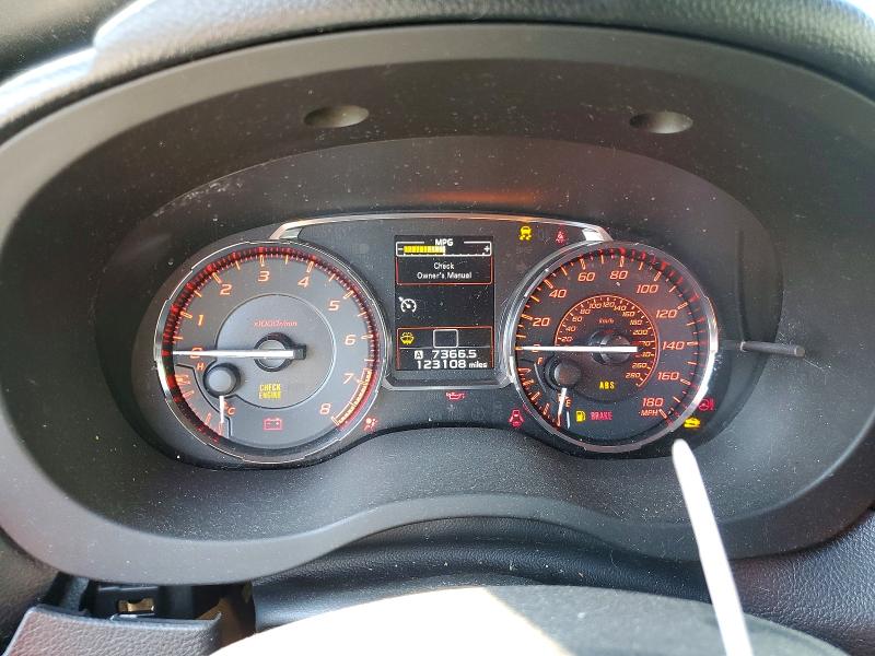 2017 Subaru Wrx VIN JF1VA1F69H9841235 COPART salvage auction — ALL OVER, UT - SALVAGE CERTIFICATE (P), sold $1,600 on 2026-07-20 (photo 9)