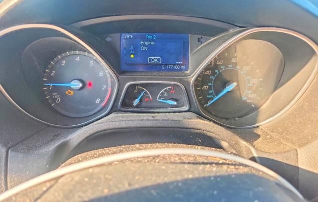 2014 Ford Focus VIN 1FADP3F29EL460518 COPART salvage auction — REAR END, Tx - Salvage Vehicle Title, sold $750 on 2026-07-02 (photo 9)