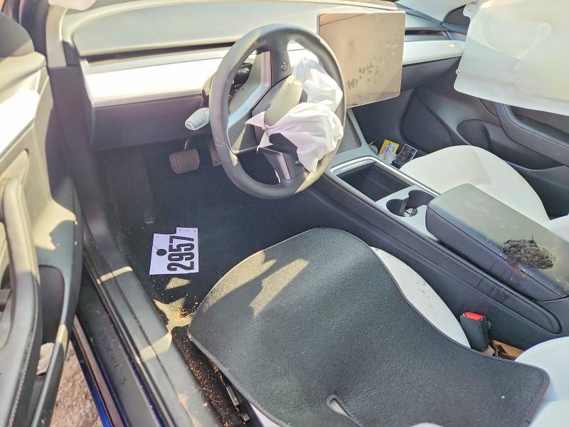 2023 Tesla Model 3 VIN 5YJ3E1EB9PF632781 COPART salvage auction — FRONT END, CT - CERT OF TITLE-SALVAGE, sold $4,200 on 2026-07-14 (photo 8)