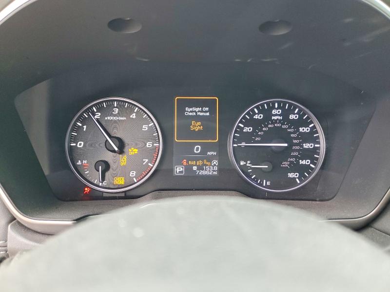 2021 Subaru Outback VIN 4S4BTANC8M3144193 COPART salvage auction — HAIL, Tx - Certificate Of Title, sold $6,700 on 2026-07-02 (photo 9)