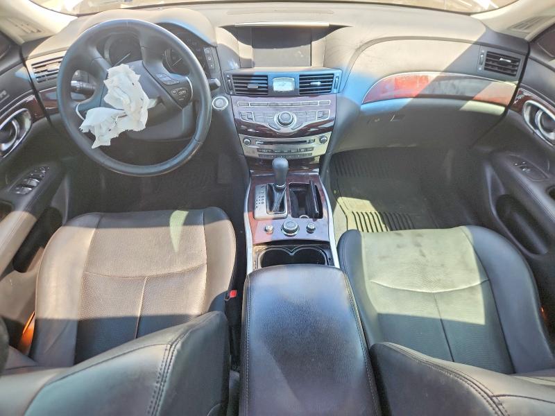 2019 Infiniti Q70 VIN JN1BY1AR8KM580066 COPART salvage auction — FRONT END, Il - Salvage Certificate, sold $300 on 2026-07-28 (photo 8)