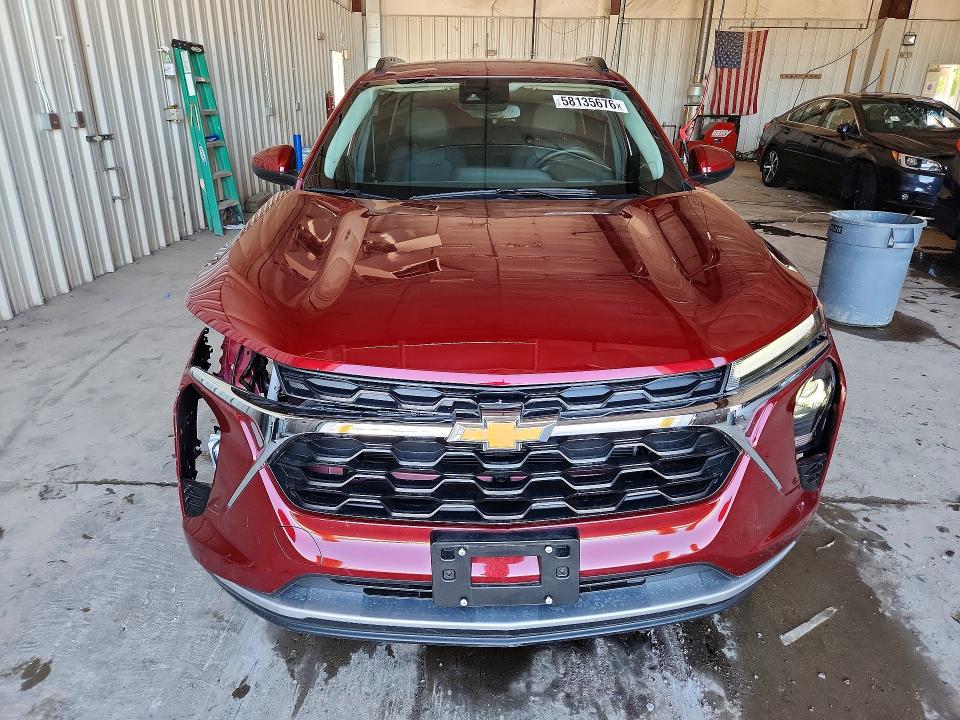 2025 Chevrolet VIN KL77LHEP7SC245127 COPART salvage auction — FRONT END, WI - CERT OF TITLE-CLAIM PAID, sold $4,750 on 2026-07-27 (photo 5)