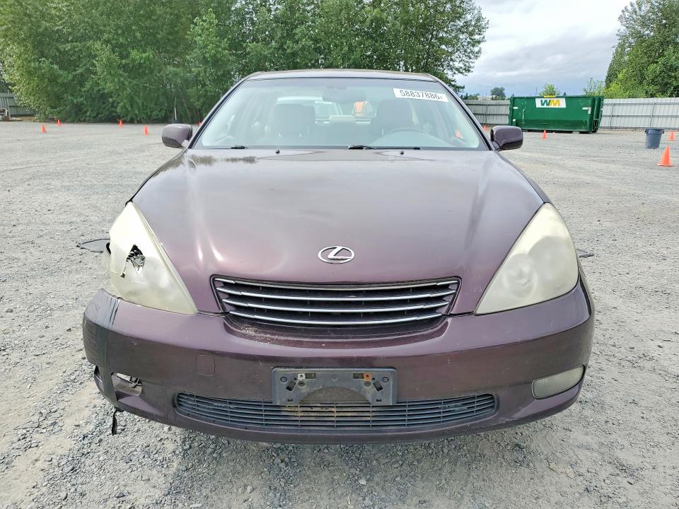 2002 Lexus ES VIN JTHBF30G125032885 COPART salvage auction — FRONT END, Wa - Bill Of Sale, sold $275 on 2026-07-20 (photo 5)