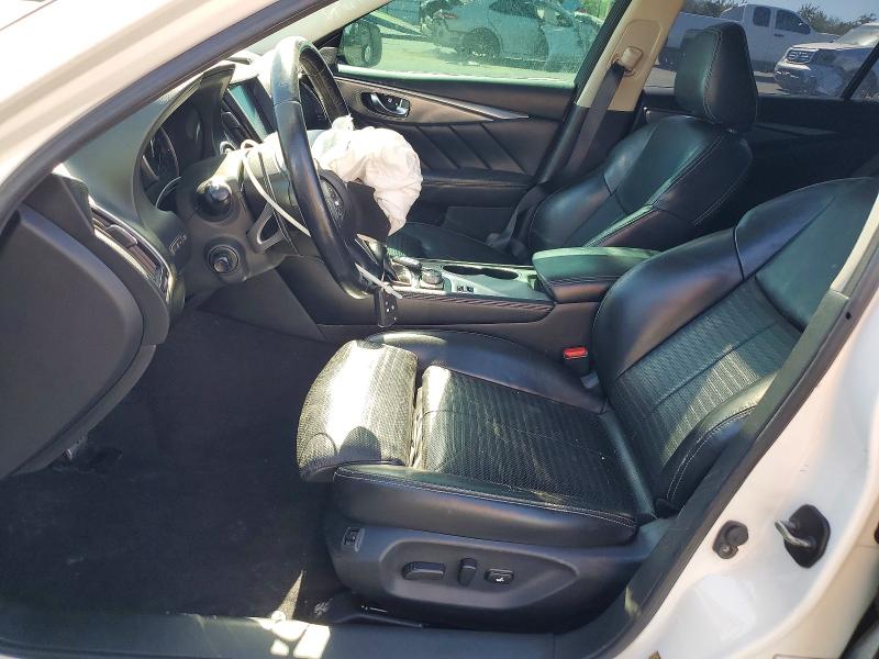 2017 Infiniti Q50 VIN JN1EV7AR3HM836888 COPART salvage auction — FRONT END, Ca - Salvage Certificate, sold $1,750 on 2026-07-20 (photo 7)