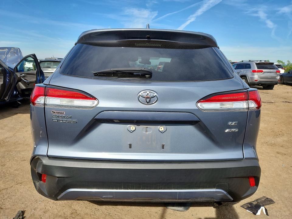2022 Toyota Corolla cross VIN 7MUCAABG7NV030360 COPART salvage auction — FRONT END, Pa - Certificate Of Salvage, sold $6,200 on 2026-07-31 (photo 6)