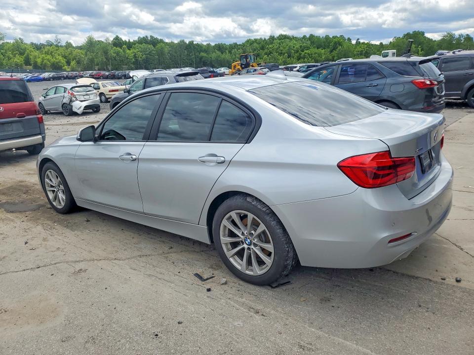 2018 BMW 3er VIN WBA8A3C53JA489382 COPART salvage auction — WATER/FLOOD, Pa - Certificate Of Salvage, sold $2,650 on 2026-08-05 (photo 2)