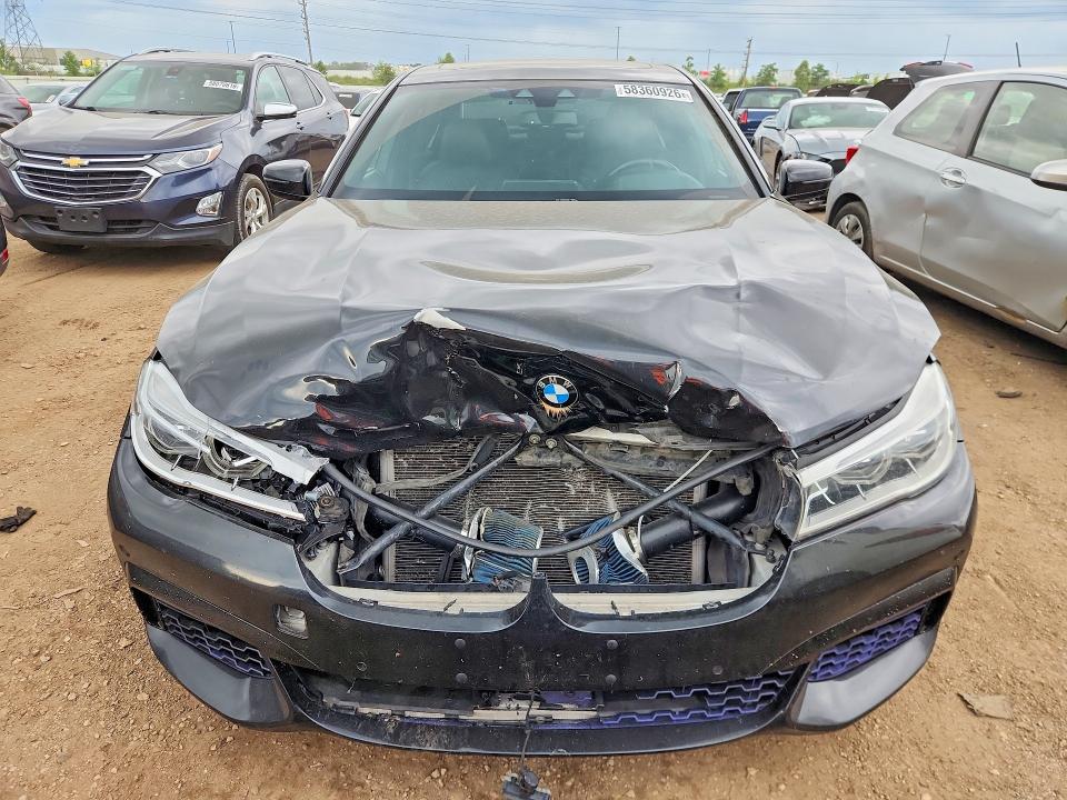 2018 BMW VIN WBA7F2C57JG423678 COPART salvage auction — FRONT END, Il - Salvage Certificate, sold $7,500 on 2026-08-13 (photo 5)