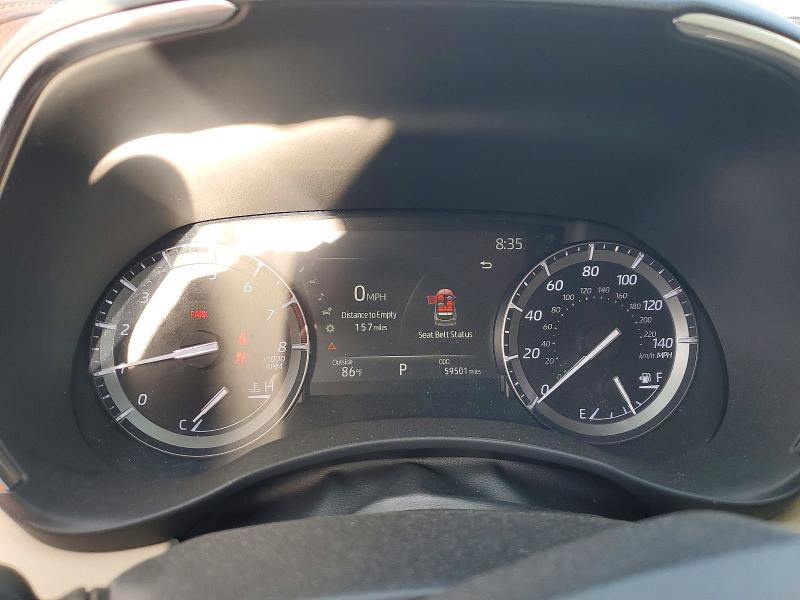 2020 Toyota Highlander VIN 5TDDZRBH9LS028265 COPART salvage auction — MINOR DENT/SCRATCHES, TX - SALVAGE VEHICLE TITLE, sold $13,200 on 2026-07-27 (photo 9)