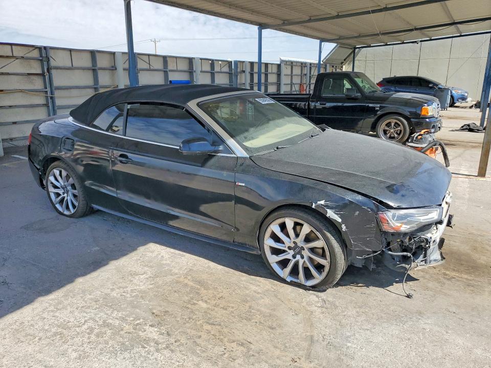 2016 Audi A5 VIN WAUM2AFH5GN002626 COPART salvage auction — FRONT END, Tx - Certificate Of Title, sold $1,000 on 2026-07-08 (photo 4)