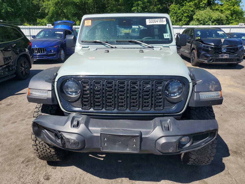 2024 Jeep Wrangler / VIN 1C4PJXDN5RW106996 COPART salvage auction — REAR END, Nj - Cert Of Title-Salvage, sold $14,000 on 2026-07-02 (photo 5)