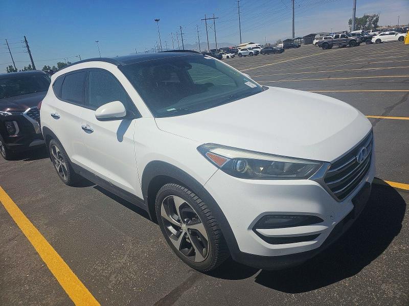 2016 Hyundai Tucson VIN KM8J3CA26GU125385 — COPART salvage auction photo