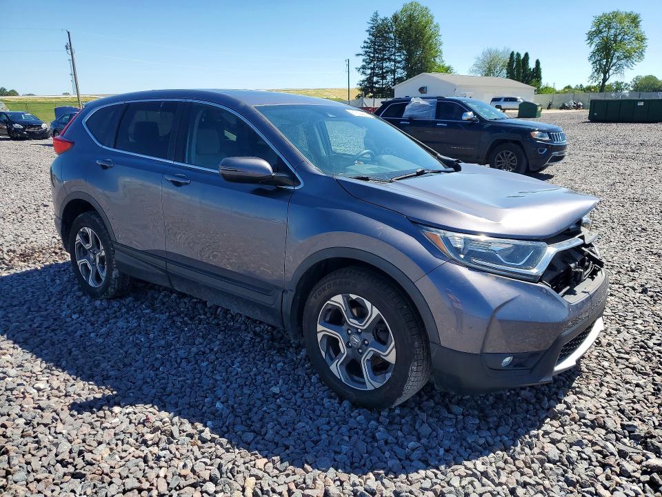 2018 Honda Cr-v VIN 7FARW2H52JE005659 COPART salvage auction — SIDE, In - Cert Of Title-Salvage Title, sold $4,400 on 2026-07-21 (photo 4)