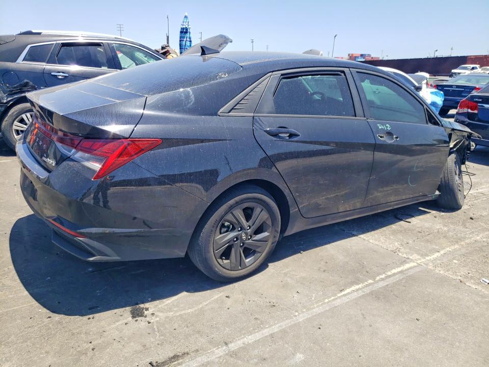 2022 Hyundai Elantra VIN KMHLM4AJ0NU028313 COPART salvage auction — UNDERCARRIAGE, Fl - Cert Of Title Slvg Rebuildable, sold $200 on 2026-07-29 (photo 3)