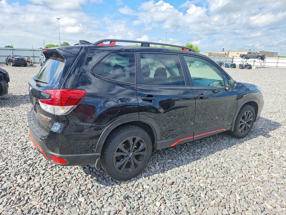 2021 Subaru Forester VIN JF2SKALC5MH543366 COPART salvage auction — HAIL, Wi - Salvage - Multiple Brands, sold $6,700 on 2026-07-20 (photo 3)