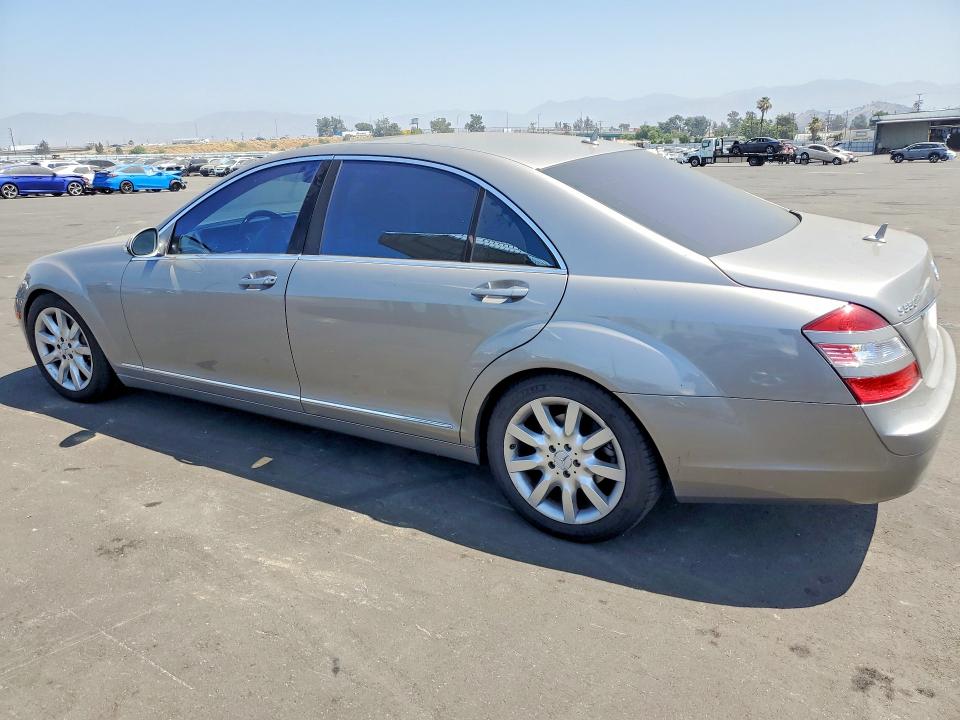 2007 Mercedes-benz S class VIN WDDNG71X87A021128 COPART salvage auction — MINOR DENT/SCRATCHES, CA - SALVAGE CERTIFICATE, sold $2,200 on 2026-07-15 (photo 2)
