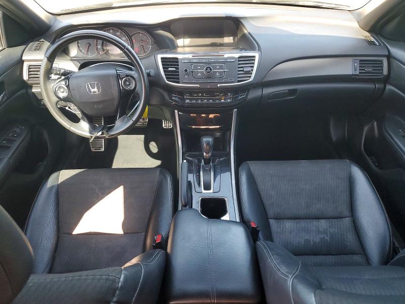 2016 Honda Accord VIN 1HGCR2F57GA245496 COPART salvage auction — FRONT END, Ca - Salvage Certificate, sold $4,300 on 2026-07-02 (photo 8)