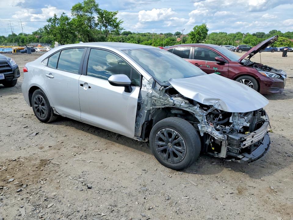 2022 Toyota Corolla VIN JTDEAMDEXNJ043553 COPART salvage auction — FRONT END, Md - Cert Of Salvage > 75% Damage, sold $5,600 on 2026-07-28 (photo 4)