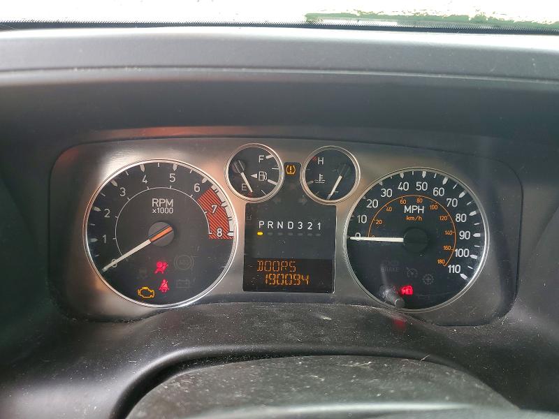 2008 Hummer H3 VIN 5GTEN43E588185951 COPART salvage auction — MECHANICAL, KY - CERTIFICATE OF TITLE (P), sold $325 on 2026-07-31 (photo 9)
