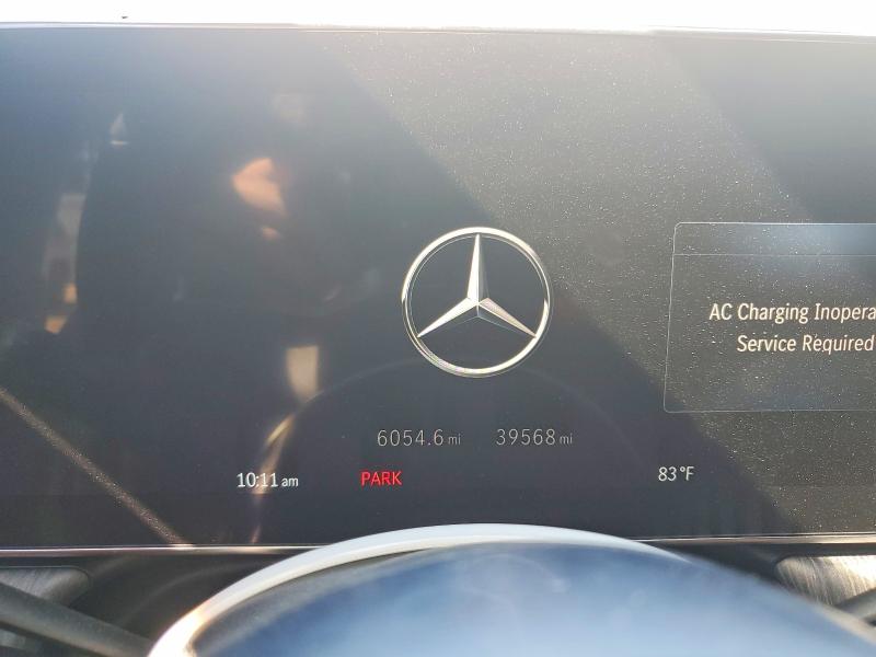2023 Mercedes-benz Eqe VIN 4JGGM2CB1PA009169 COPART salvage auction — REAR END, NC - SALVAGE CERTIFICATE OF TITLE, sold $7,400 on 2026-07-30 (photo 9)