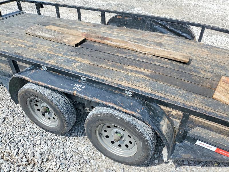2025 Lawrimore manufactur 18' utility VIN 5WUBU1828SF077105 COPART salvage auction — ALL OVER, TN - SALVAGE CERTIFICATE, sold $350 on 2026-07-09 (photo 9)
