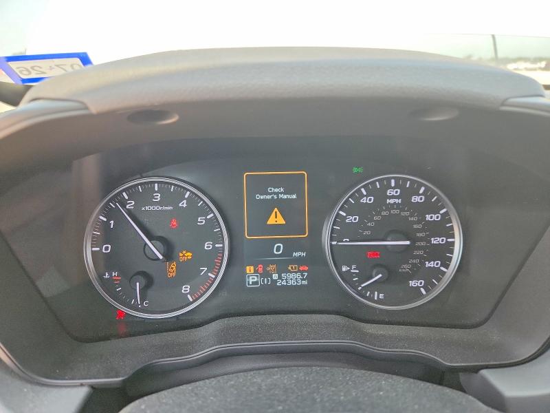 2024 Subaru VIN JF2GUADC3R8254833 COPART salvage auction — HAIL, Tx - Certificate Of Title, sold $1,100 on 2026-07-30 (photo 9)