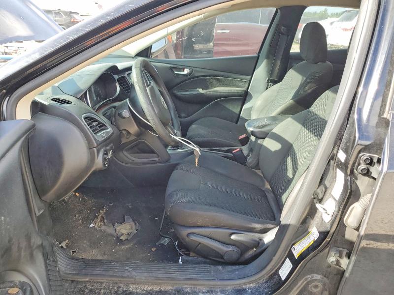 2016 Dodge Dart VIN 1C3CDFAA3GD683282 COPART salvage auction — FRONT END, Tx - Salvage Vehicle Title, sold $525 on 2026-07-10 (photo 7)