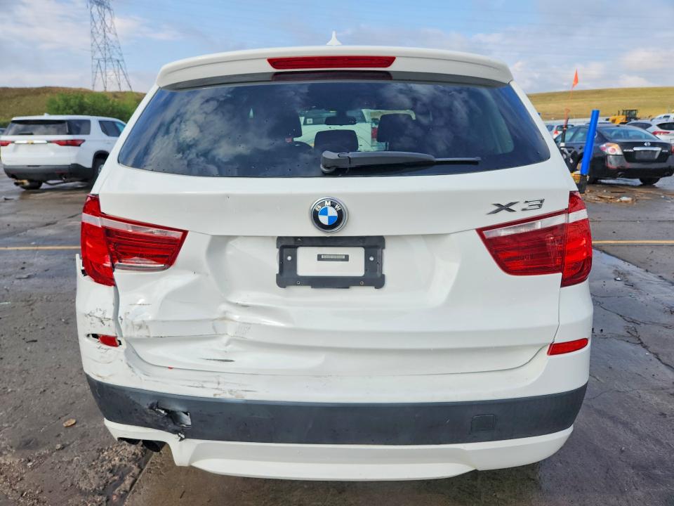 2011 BMW X3 VIN 5UXWX5C5XBL716415 COPART salvage auction — REAR END, Co - Public - Salvage Title, sold $1,450 on 2026-07-29 (photo 6)