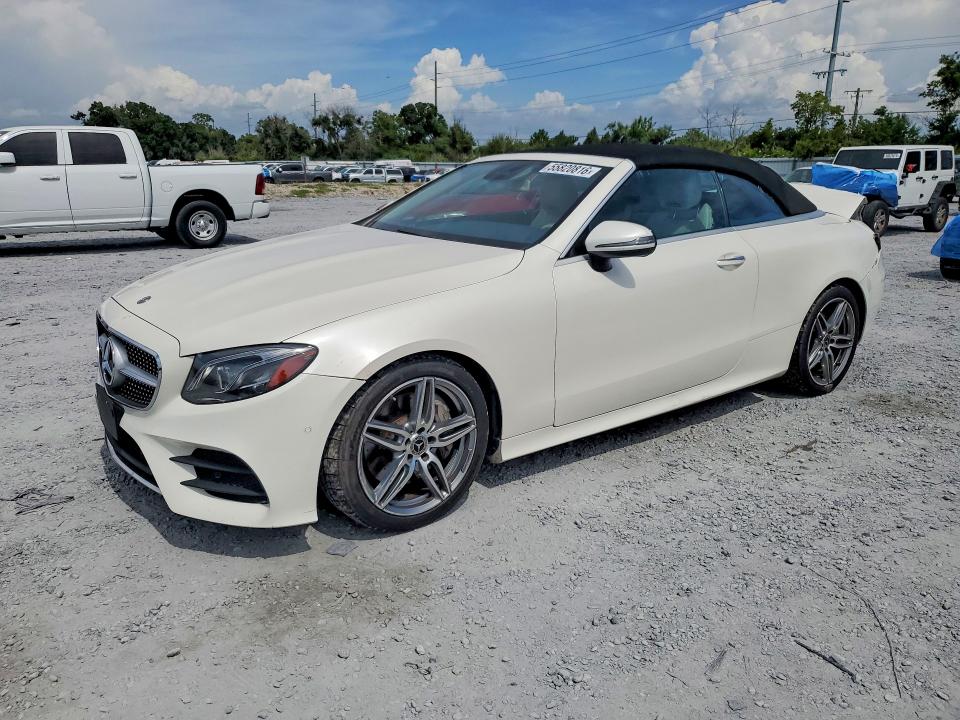 2018 Mercedes-benz E-klasse VIN WDD1K6FB2JF041146 COPART salvage auction — REAR END, FL - CERT OF TITLE SLVG REBUILDABLE, sold $7,900 on 2026-07-28 (photo 1)