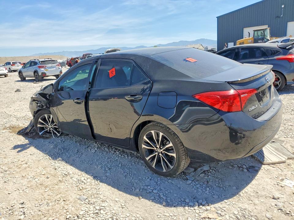2017 Toyota Corolla VIN 2T1BURHE3HC963008 COPART salvage auction — FRONT END, Ut - Salvage Certificate, sold $2,150 on 2026-07-02 (photo 2)