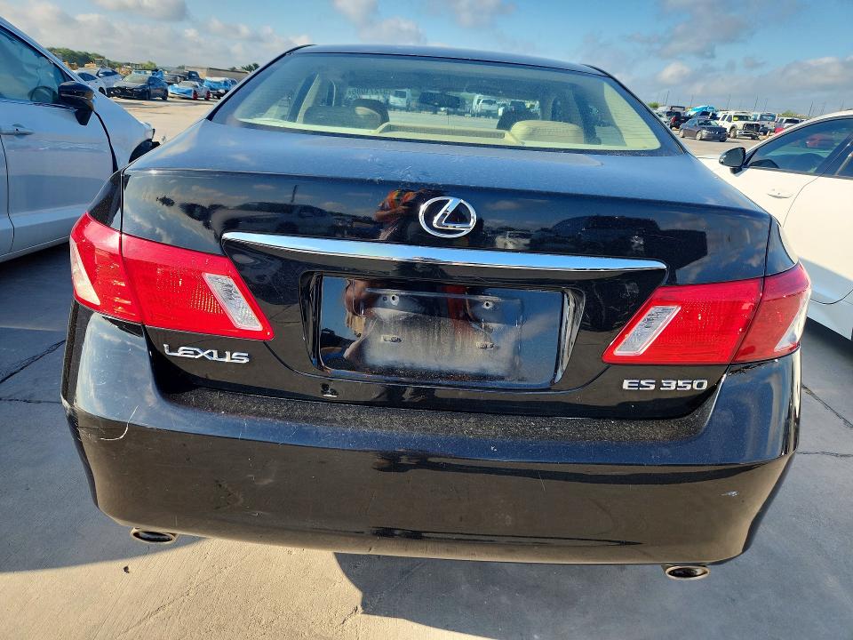 2008 Lexus ES VIN JTHBJ46G682247524 COPART salvage auction — REAR END, Tx - Salvage Vehicle Title, sold $3,500 on 2026-07-30 (photo 6)