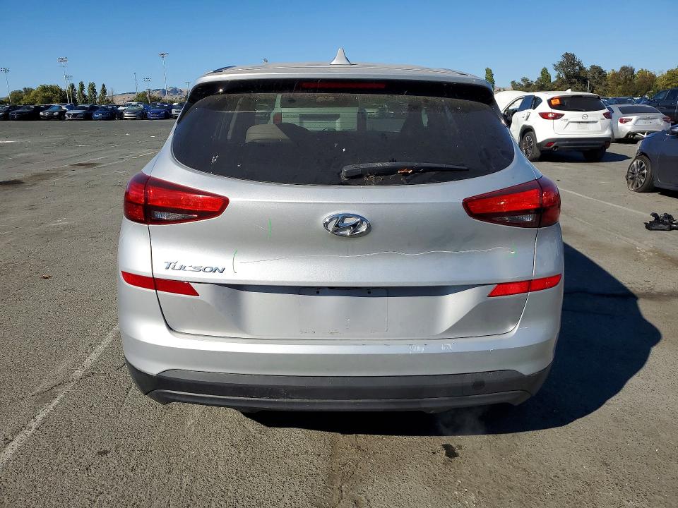 2019 Hyundai Tucson VIN KM8J23A48KU855179 COPART salvage auction — FRONT END, Ca - Salvage Certificate, sold $2,650 on 2026-07-24 (photo 6)