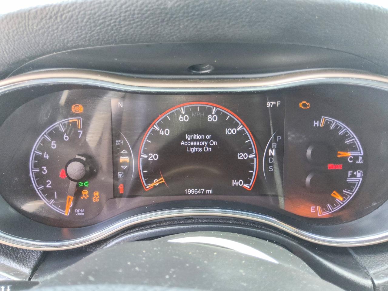 2015 Jeep Grand Cherokee VIN 1C4RJFAG4FC833391 COPART salvage auction — Normal Wear, FL - CERTIFICATE OF TITLE, sold $400 on 2026-07-09 (photo 9)