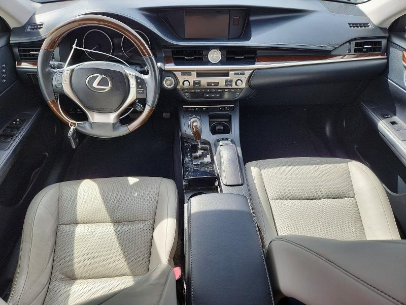 2013 Lexus ES VIN JTHBK1GG7D2057624 COPART salvage auction — FRONT END, Ca - Salvage Certificate, sold $2,550 on 2026-07-27 (photo 8)