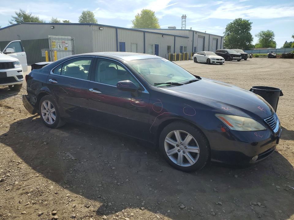 2008 Lexus ES VIN JTHBJ46G882262638 COPART salvage auction — REAR END, Md - Cert Of Salvage > 75% Damage, sold $1,900 on 2026-07-27 (photo 4)