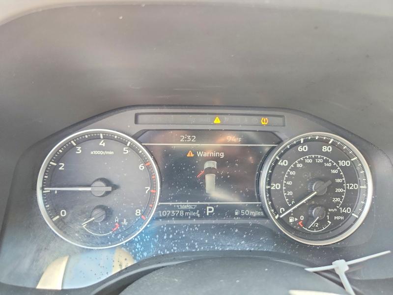 2022 Mitsubishi Outlander VIN JA4J3UA83NZ009702 COPART salvage auction — HAIL, Tx - Certificate Of Title (P), sold $10,300 on 2026-07-23 (photo 9)