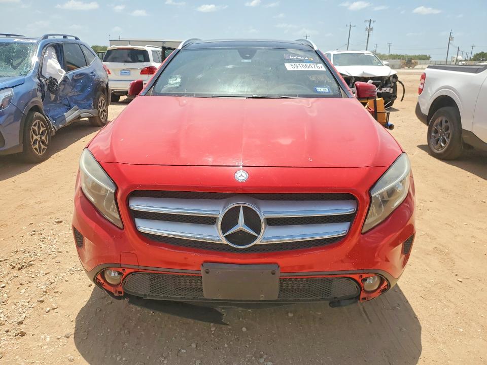 2016 Mercedes-benz Gla-klasse VIN WDCTG4EB5GJ240122 COPART salvage auction — MINOR DENT/SCRATCHES, Tx - Certificate Of Title, sold $575 on 2026-07-09 (photo 5)