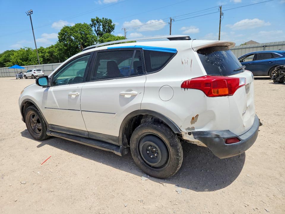 2014 Toyota Rav 4 VIN 2T3ZFREVXEW117196 COPART salvage auction — REAR END, Tx - Certificate Of Title (P), sold $3,500 on 2026-07-09 (photo 2)