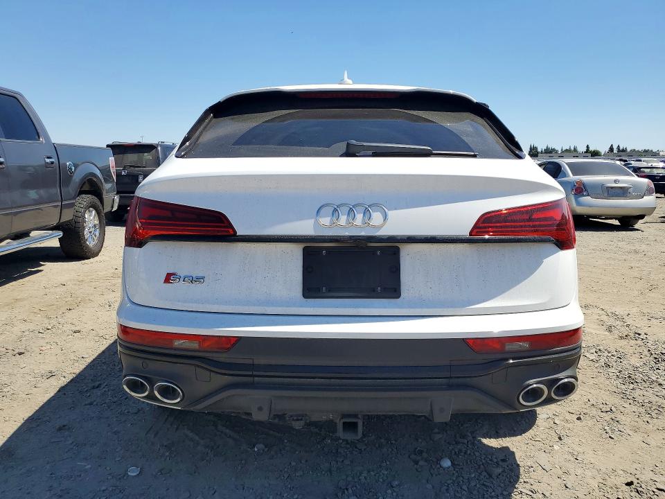 2021 Audi Sq5 VIN WA124AFY3M2083217 COPART salvage auction — SIDE, CA - SALVAGE CERTIFICATE, sold $17,000 on 2026-07-28 (photo 6)