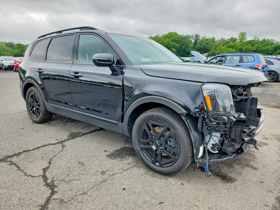 2024 Kia Telluride VIN 5XYP5DGC0RG466011 COPART salvage auction — FRONT END, Ct - Cert Of Title-Salvage, sold $12,400 on 2026-07-31 (photo 4)