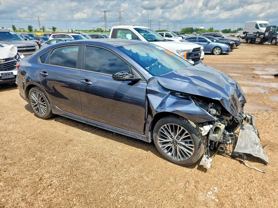 2023 Kia Forte VIN 3KPF54ADXPE529977 COPART salvage auction — FRONT END, Mi - Certificate Of Title, sold $2,700 on 2026-07-03 (photo 4)
