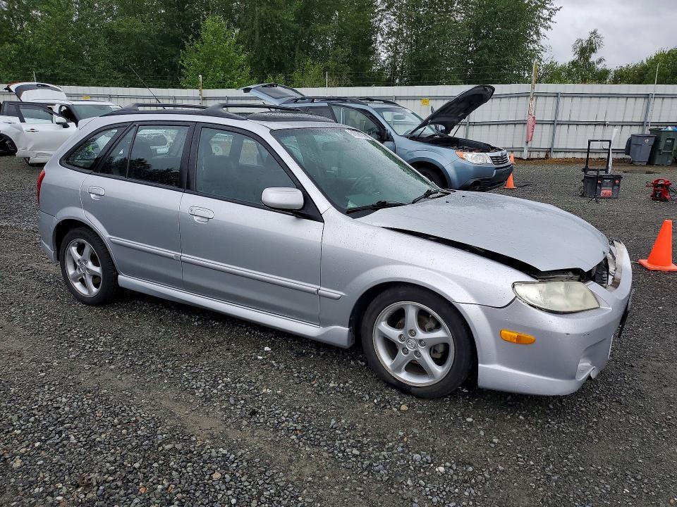 2002 Mazda Protege VIN JM1BJ246021590567 COPART salvage auction — FRONT END, WA - BILL OF SALE, sold $275 on 2026-07-27 (photo 4)