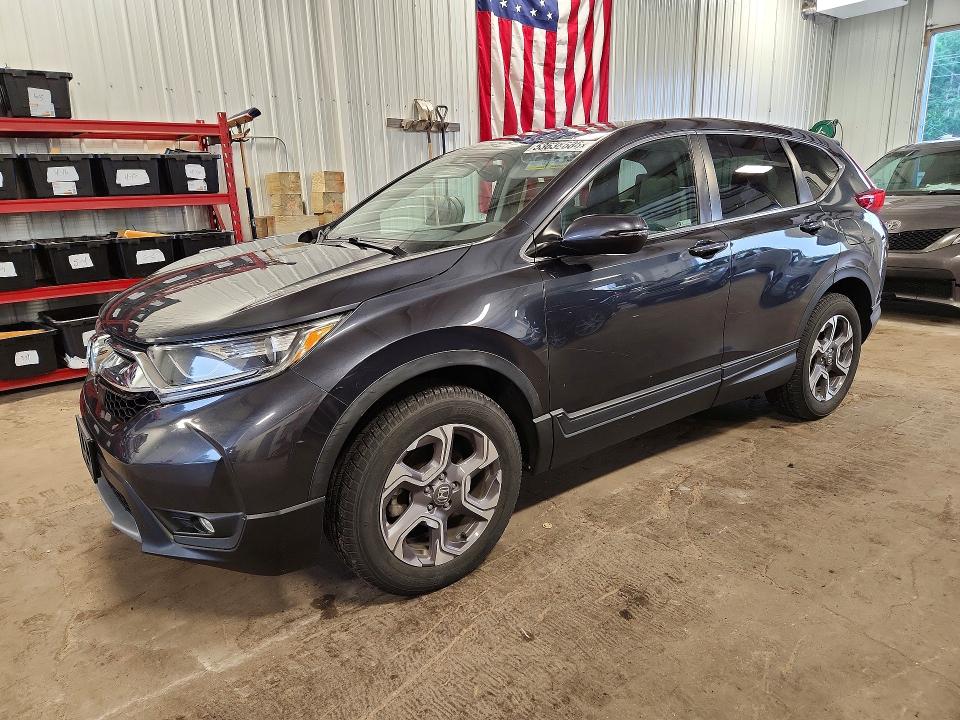 2018 Honda Cr-v VIN 7FARW2H8XJE090860 COPART salvage auction — HAIL, Mn - Cert Of Title-Salvage, sold $10,700 on 2026-07-14 (photo 1)