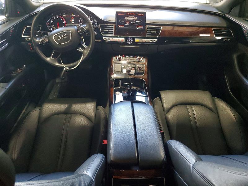 2014 Audi A8 VIN WAUR2AFD6EN007012 COPART salvage auction — MECHANICAL, Mt - Certificate Of Title, sold $2,150 on 2026-07-15 (photo 8)