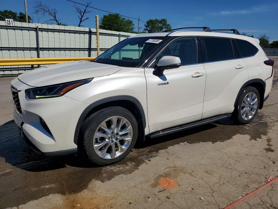 2021 Toyota Highlander VIN 5TDYARAH3MS505705 COPART salvage auction — REAR END, TN - SALVAGE CERTIFICATE, sold $200 on 2026-07-27 (photo 1)