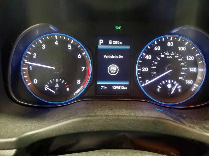 2020 Hyundai Kona VIN KM8K3CA53LU396316 COPART salvage auction — REAR END, Mn - Cert Of Title-Salvage, sold $300 on 2026-07-28 (photo 9)
