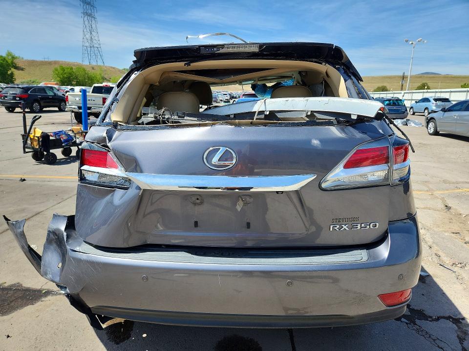 2013 Lexus VIN 2T2BK1BAXDC173871 COPART salvage auction — ROLLOVER, CO - PUBLIC - SALVAGE TITLE, sold $1,100 on 2026-07-22 (photo 6)